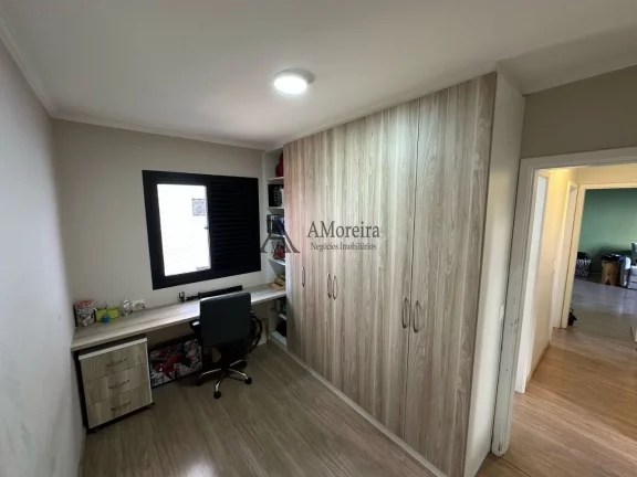 Imagem Apartamento à venda em Jundiaí-SP, no Parque Residencial Eloy Chaves, Cond. Chácara Primavera: 3 quartos, 2 salas, 1 banheiro, 1 vaga, 75m²