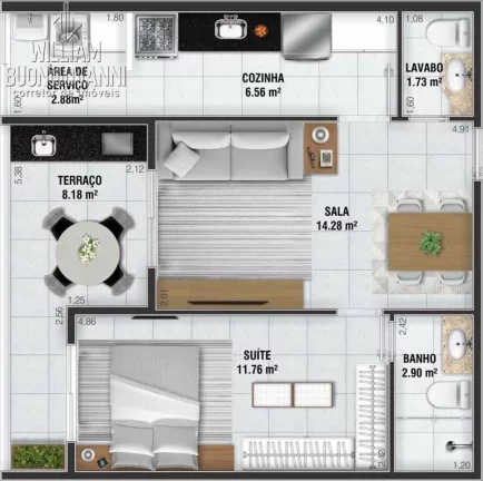 Imagem Apartamento à Venda em Guilhermina, Praia Grande - SP