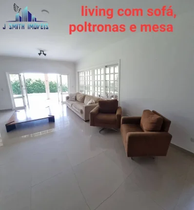Imagem CASA 4 SUÍTES, SEMI-MOBILIADA, 345m², PISCINA, GRANJA VIANA.