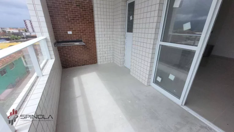 Imagem Apartamento com 1 dormitório à venda, 46 m² por R$ 310.750,37 - Mirim - Praia Grande/SP