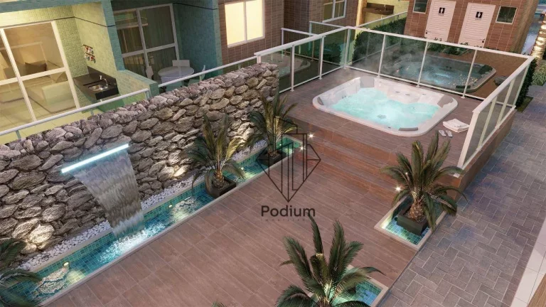 Imagem Apartamento térreo sem área privativa com varanda / sacada gourmet e área de lazer completa no bairro do Altiplano Cabo Branco - AP1774