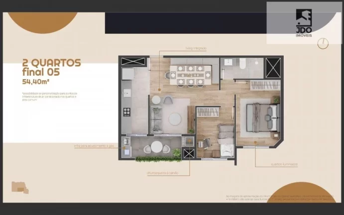 Imagem Apartamento a Venda no bairro Tingui - Curitiba, PR
