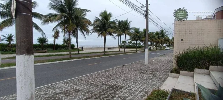 Imagem Loja Frente Mar, 151 m² por R$ 8.000/mês - Caiçara - Praia Grande/SP
