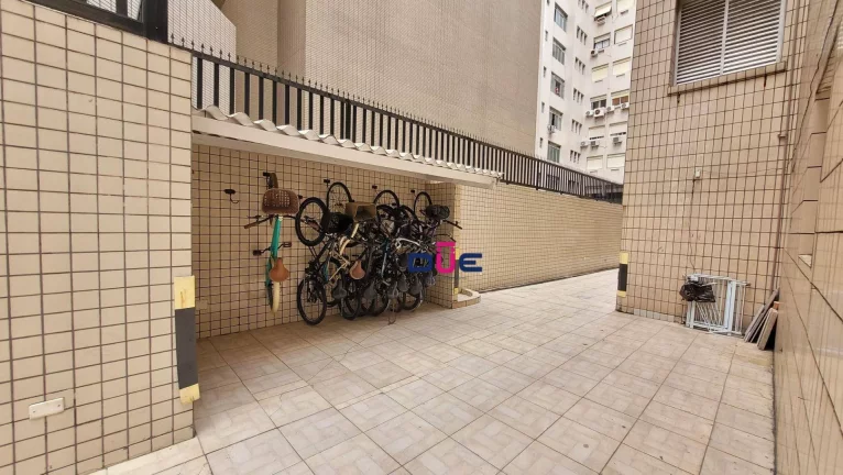 Imagem Kitnet para alugar, 22 m² por R$ 2.280/mês - Gonzaga - Santos/SP