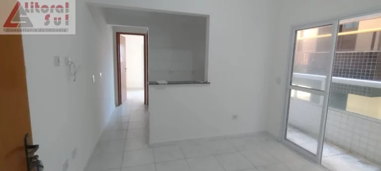Imagem Apartamento à venda no Boqueirão, Praia Grande-SP: 1 quarto, 1 sala, 1 banheiro, 1 vaga de garagem, 42m² de área.