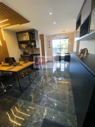 Imagem Sala Comercial para Locação em Santo André, Parque Jaçatuba, 1 banheiro