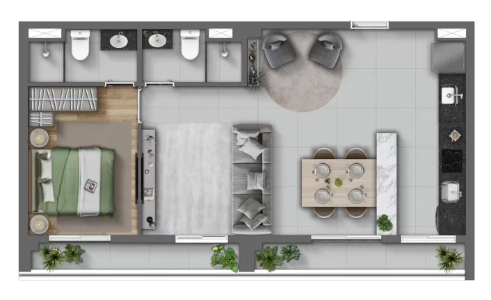 Imagem APARTAMENTO RESIDENCIAL em São Paulo - SP, Santo Amaro