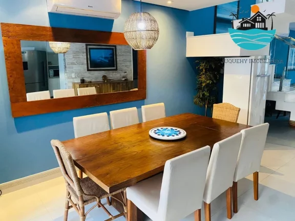 Imagem Casas para Alugar Temporada Juquehy - (Canto direito) pertinho da praia, 5 suítes, piscina aquecida, sauna, máx. 14 pessoas | Juquehy Imobiliária