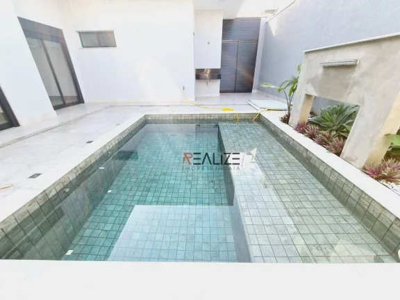 Imagem Casa moderna com 3 suítes e escritório à venda, 235 m² por R$ 2.250.000 - Condomínio Maria Dulce - Indaiatuba/SP