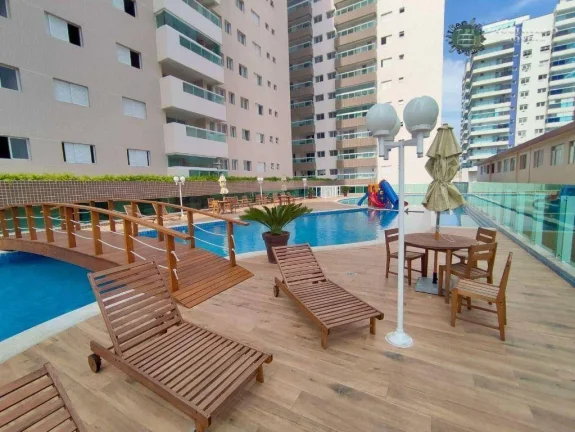 Imagem Apartamento com 2 dormitórios à venda, 74 m² por R$ 780.000,00 - Canto do Forte - Praia Grande/SP