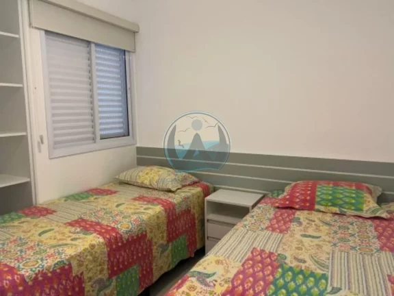 Imagem Imperdível! Apto mobiliado à venda em Ubatuba-SP, bairro Tenório, 2 quartos, 1 suíte, 2 salas, 1 banheiro, 2 vagas, 73m².