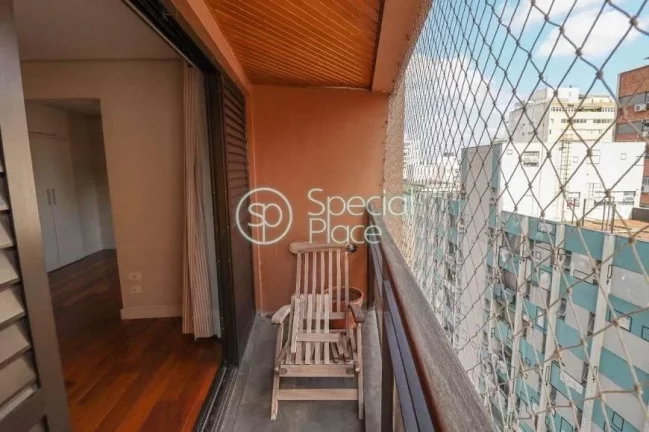 Imagem Excelente apartamento com 187m² no Itaim. 01 apartamento por andar, living amplo com varanda, andar...