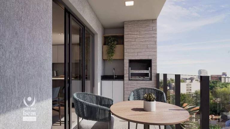 Imagem Apartamento com 2 quartos sendo 1 suíte à venda, 74 m² por R$ 698.250 - Boa Vista - Curitiba/PR