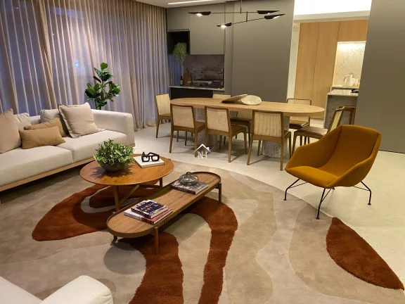 Imagem Apartamento de 124m c/hall privativo,3 suítes,terraço gourmet,2 vagas,piscina,Churrasqueira,bicicletário,coworking,deck,pet place,fitness,spa,delivery