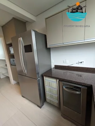 Imagem Aluguel de Temporada Juquehy - 4 suítes, piscina/churr. Privativa, 50m da praia, acomodação 14 pessoas, 03 vagas de auto | Juquehy Imobiliária