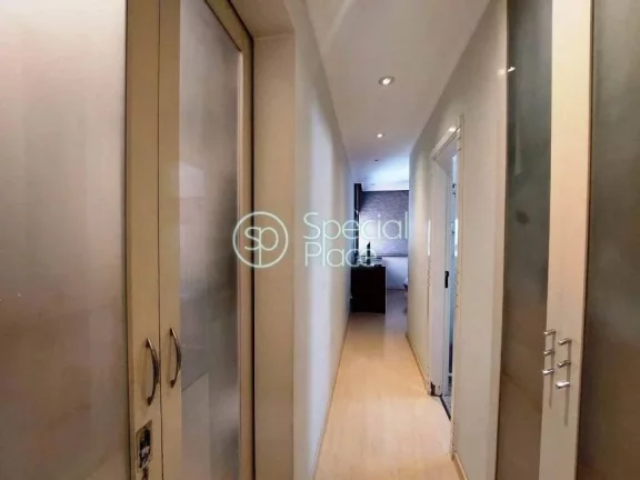 Imagem Apartamento com 180m² em Moema Pássaros. Living integrado à varanda envidraçada, sala de almoço...