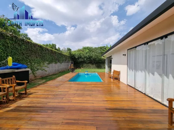 Imagem CASA Nova, TÉRREA c/ piscina, Miolo da Granja Viana em rua fechada!