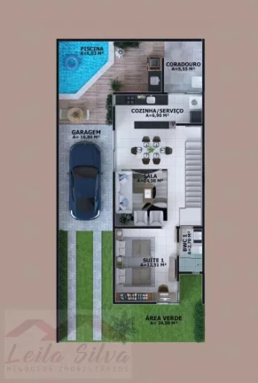 Imagem Casa em Condomínio para Venda em Teresina, Planalto Uruguai, 3 dormitórios, 3 suítes, 3 banheiros, 2 vagas