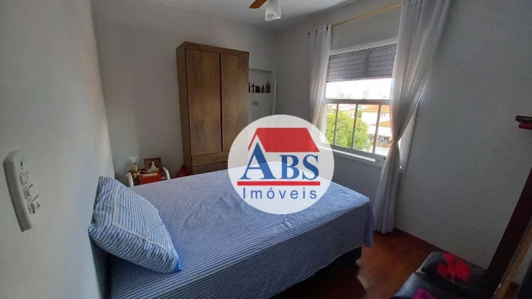 Imagem Apartamento com 3 dormitórios à venda, 110 m² por R$ 580.000 - Aparecida - Santos/SP Frente vista livre