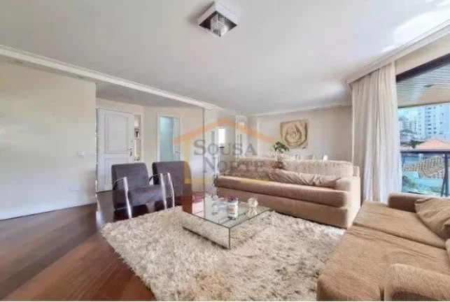 Imagem Apartamento 4 dormitórios, sendo 3 suítes, 1 delas master com closet, sala 3 ambientes, sacada gou...
