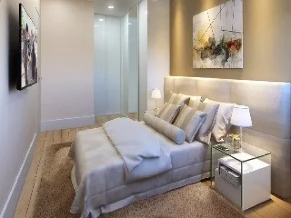 Imagem Apartamento de 2 quartos com suíte em Santo André-SP, no bairro Silveira. 63m², 2 banheiros, garagem. Condomínio Bienvenido. Venda ou locação.