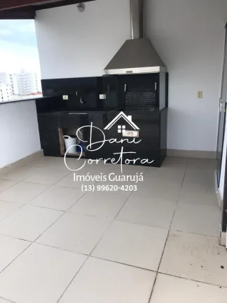 Imagem Cobertura de Luxo à Venda no Jardim Las Palmas, Guarujá-SP: 3 quartos, 2 suítes, 2 salas, 2 vagas de garagem, 220m².