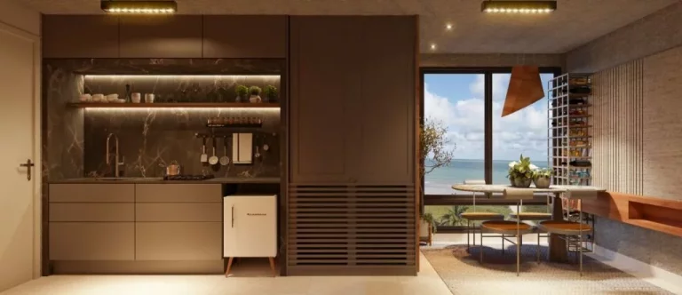 Imagem Apartamento com 1 dormitório à venda, 21 m² por R$ 600.000,00 -- Intermares - Cabedelo/PB