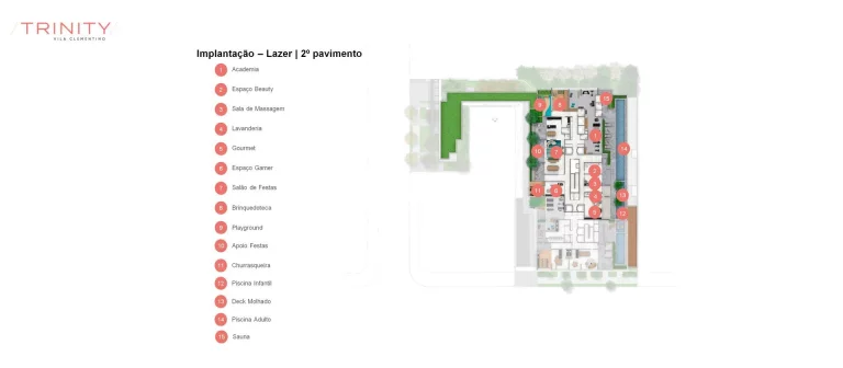 Imagem Trinity Vila Clementino - Apartamentos à venda em localização privilegiada perto Shopping Metrô Santa Cruz!