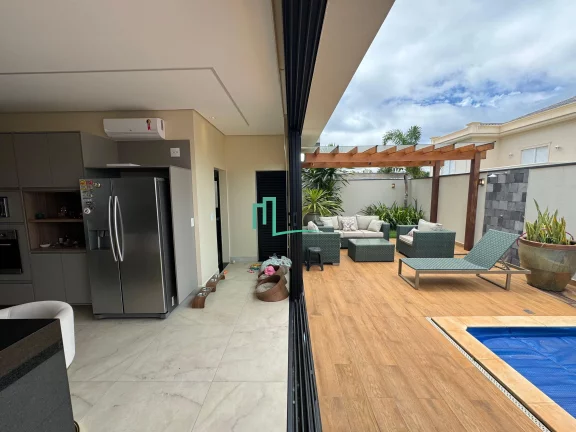 Imagem RESIDENCIA DE ALTO PADRÃO Á VENDA NO CONDOMINIO ALTO DO CASTELO RESIDENCIAL - 360m² terreno e 193m²