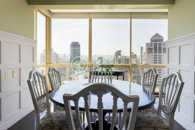 Imagem Apartamento alto padrão no Jardim Europa andar alto de 465m² com 04 dormitórios, 04 suítes e 05 ...