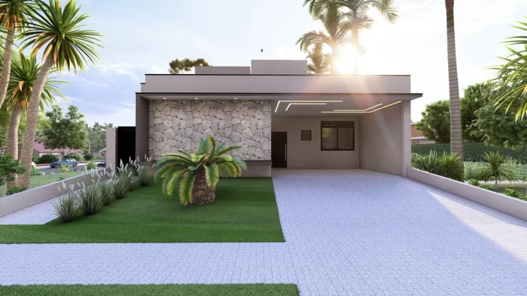 Imagem CASA TÉRREA - ALTO PADRÃO COMPLETA - RESIDENCIAL CLUB SANTORINI - PAULÍNIA