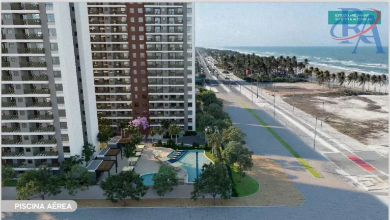 Imagem Apartamento para Venda em Fortaleza, Praia do futuro, 2 dormitórios, 1 suíte, 2 banheiros, 1 vaga