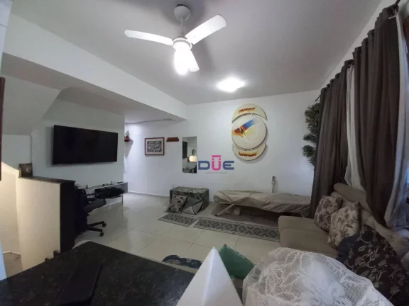 Imagem Village triplex com 2 suítes e 2 vagas à venda, 105 m² por R$ 484.000 - Macuco - Santos/SP