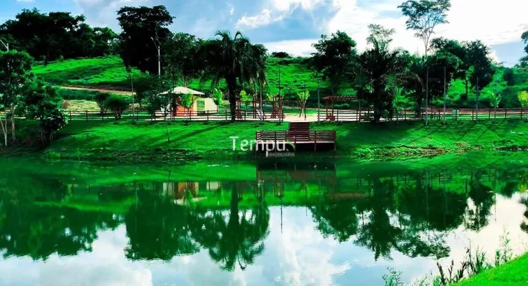 Imagem Terra Santa Monte Sião - Ágio, Terreno em Condomínio Monte Sião - Terra Santa Cidade do Lazer, 1.582,04 m², ao lado do Lago, Trindade - GO