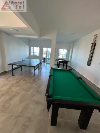 Imagem Imóvel de alto padrão para locação em Praia Grande-SP, Caiçara: 3 quartos, 1 suíte, 1 sala, 2 vagas, 104m².