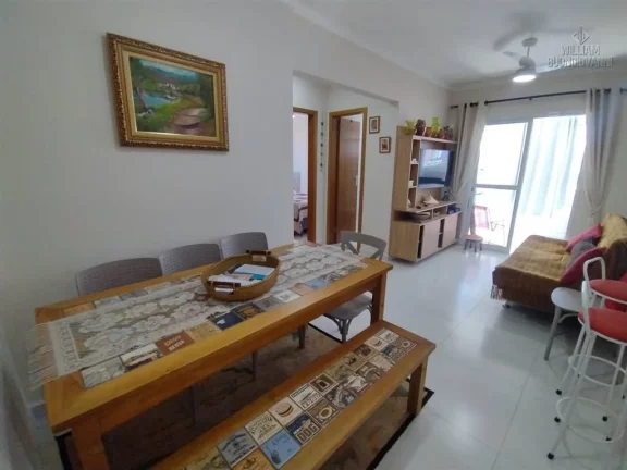 Imagem Apartamento na Vila Tupi, 1 Quarto com Sacada Gourmet, 53m² de área útil.