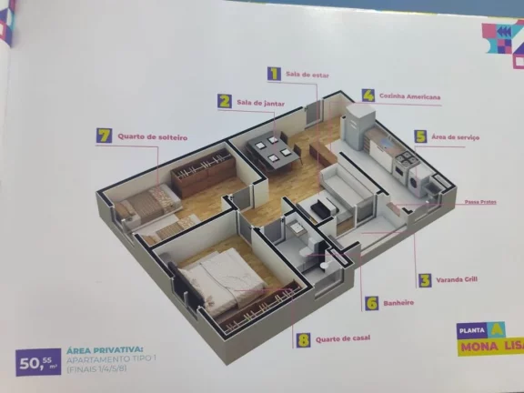 Imagem Apartamento com 2 dormitórios à venda, 50 m² por R$ 350.000,00 - Vila Urupês - Suzano/SP