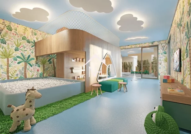 Imagem apartamento 156m com hall privativo, 3 suítes, terraço gourmet,2 vagas,q uadra recreativa, Brinquedoteca, solarium,Espaço Pet,Fitness,piscina,infantil
