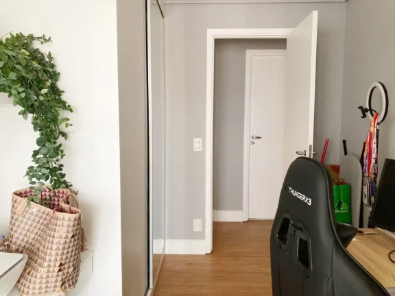 Imagem Apartamento 68M², 2Q, 1 Suíte, 2 Banheiros, 2 Vagas, Varanda Gourmet, Teto rebaixado em Gesso, Academia, Churrasqueira, Piscina Adulto e Infantil.