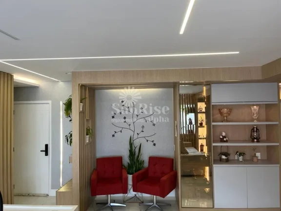 Imagem Apartamento Mobiliado à Venda com 3 quartos e 3 vagas - 110 m² - R$1.700.000 ,00 Alphaville Parc Athenee - Barueri/SP