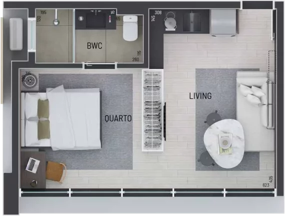 Imagem Moradas da Mata - Apartamento à venda no bairro Campo Comprido - Curitiba/PR