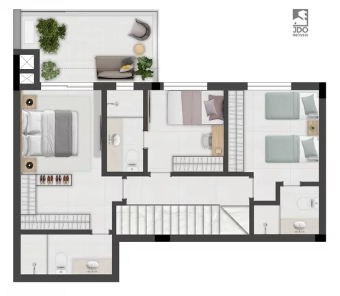 Imagem Cobertura Duplex a Venda no bairro Água Verde - Curitiba, PR