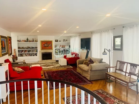 Imagem Cobertura duplex com 357m² na Vila Nova Conceição, próximo à Praça Pereira Coutinho. No primei...