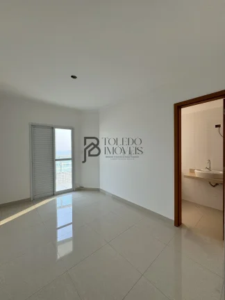 Imagem Apartamento Frente mar com 3 Dormitórios sendo 2 suítes no bairro Guilhermina - Praia Grande