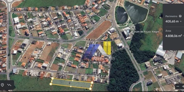 Imagem Terreno à Venda, 4.869 m² em Santa Rita - Pouso Alegre
