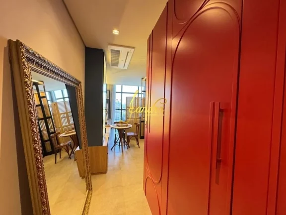 Imagem Apartamento Loft (JK)de frente , com box e infra