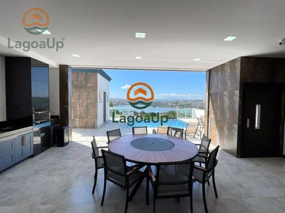 Imagem Casa com 3 dormitórios à venda, 283 m² por R$ 3.100.000,00 - Lundceia - Lagoa Santa/MG
