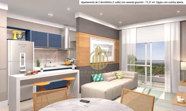 Imagem Apartamento com 2 dormitórios à venda, 71 m² por R$ 475.000,00 - Bonfim Paulista - Ribeirão Preto/SP