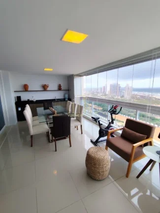 Imagem Apartamento à Venda em Patamares ? Colina A | 3 Suítes | Vista Mar | 155m² | Alto Padrão