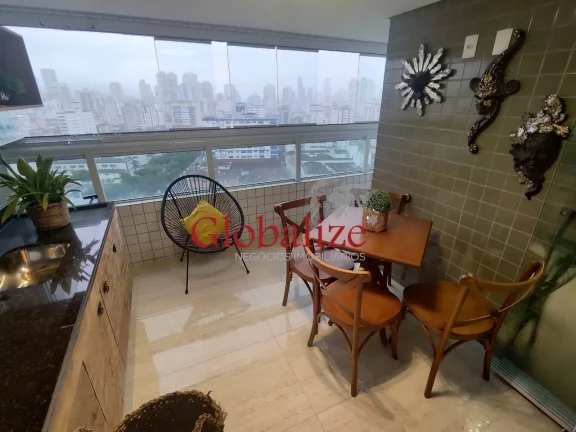 Imagem Lindo apartamento PORTEIRA FECHADA com 2 dormitórios sendo 1 suíte localizado no Campo Grande em Santos (SP) por R$.1.150.000,00 PORTEIRA FECHADA